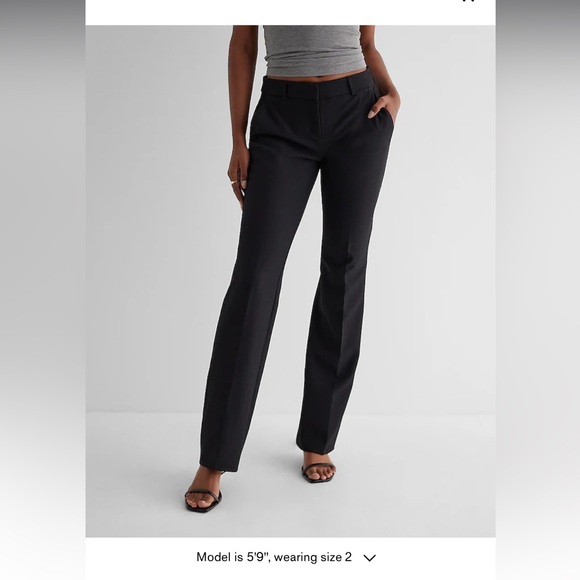 Express Original Editor Low rise boot cut pant - Picture 2 of 7